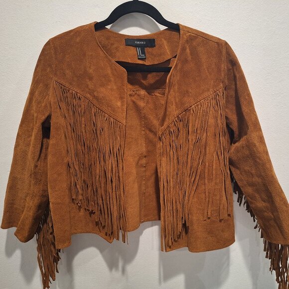 Suede Cowgirl Jacket $22 and Matching Boots $13 - Picture 3 of 10